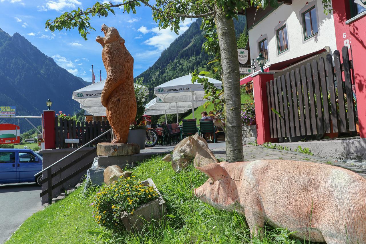 Gasthof Baerenwirt Hotell Fusch an der Grossglocknerstrasse Eksteriør bilde